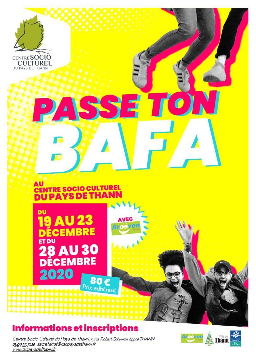 Stage BAFA organisé au Centre socio  Ville de Thann