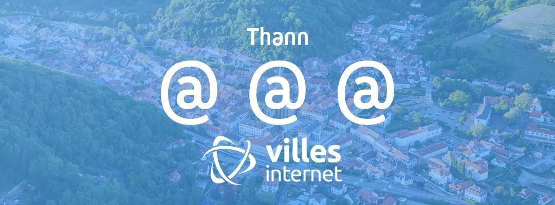 Thann, labellisée ville internet