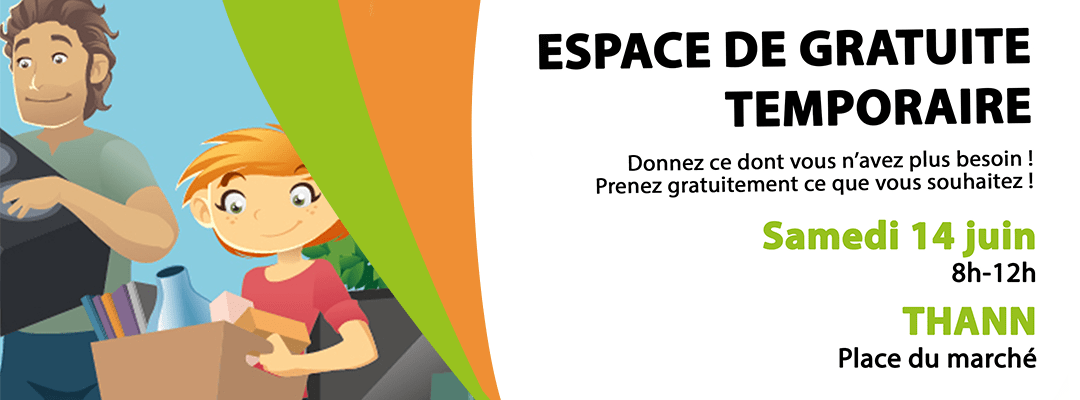 STAND DE GRATUITÉ – DONNEZ, PRENEZ, PARTAGEZ